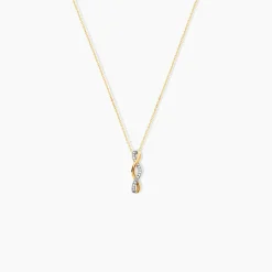 Collier Nucia Or Jaune Diamant
