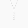 Collier Odyssee Argent Blanc Oxyde De Zirconium