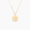 Collier Omelia Message Or Jaune