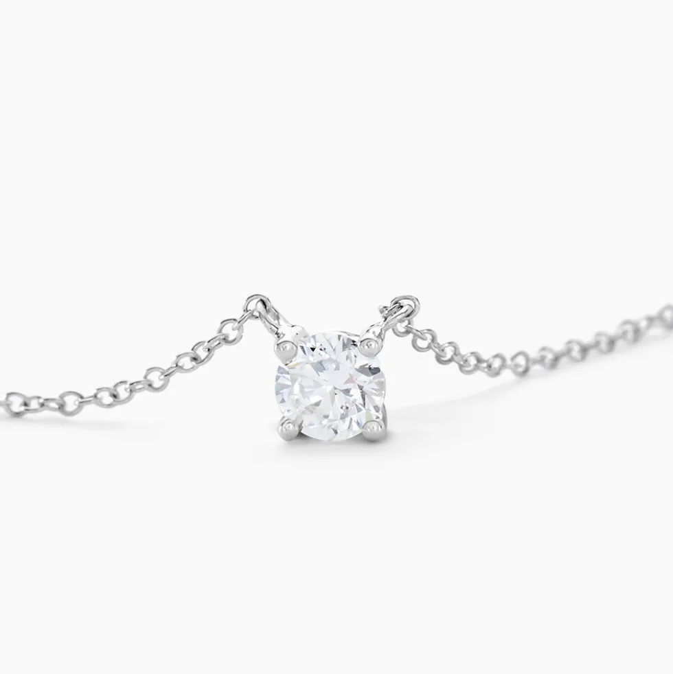 Collier One Or Blanc Diamant
