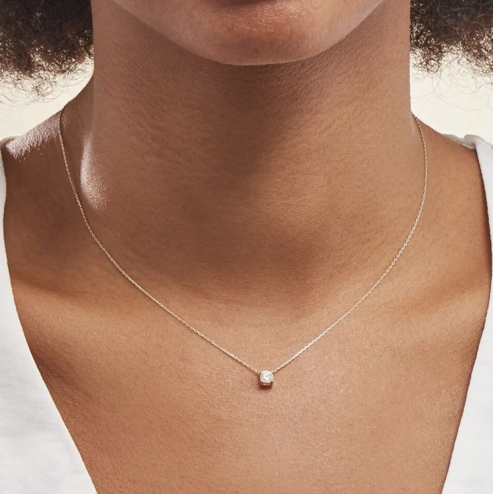 Collier One Or Jaune Diamant