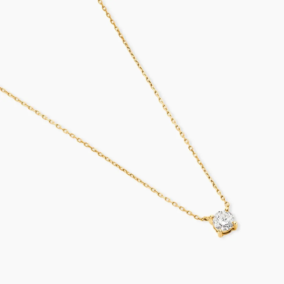 Collier One Or Jaune Diamant