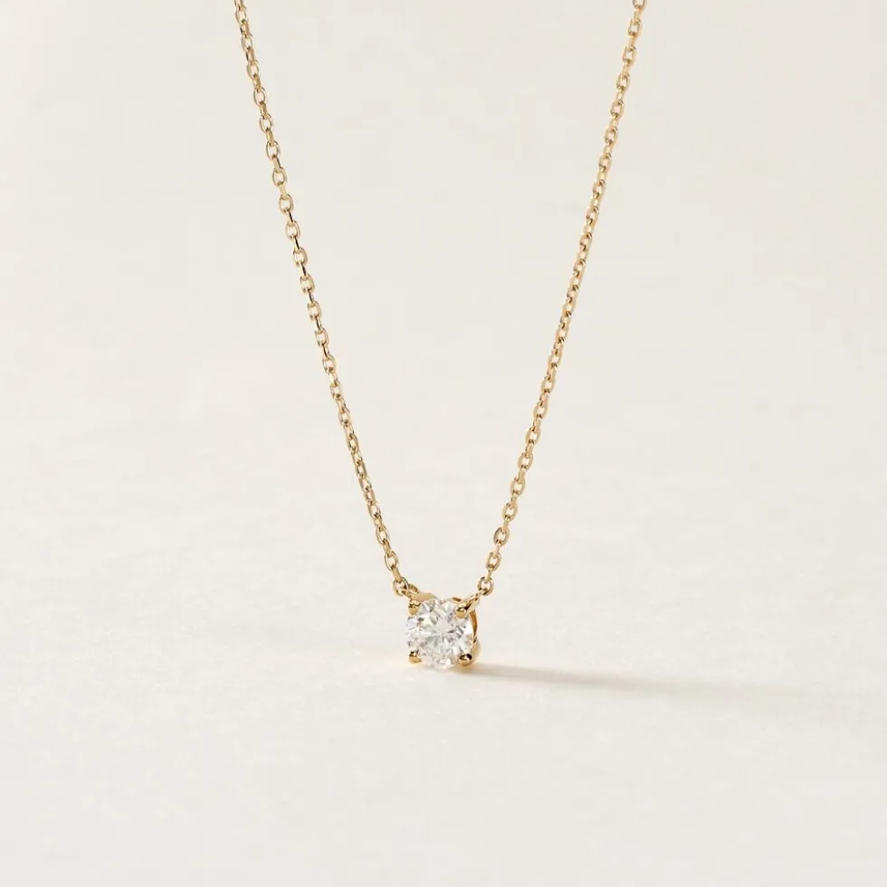 Collier One Or Jaune Diamant