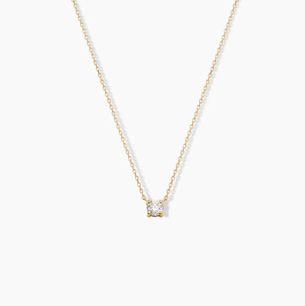 Collier One Or Jaune Diamant
