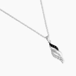 Collier Ophelia Argent Blanc Oxyde De Zirconium