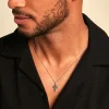 Collier Orace Argent Blanc