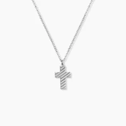 Collier Orace Argent Blanc