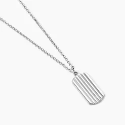 Collier Orace Argent Blanc
