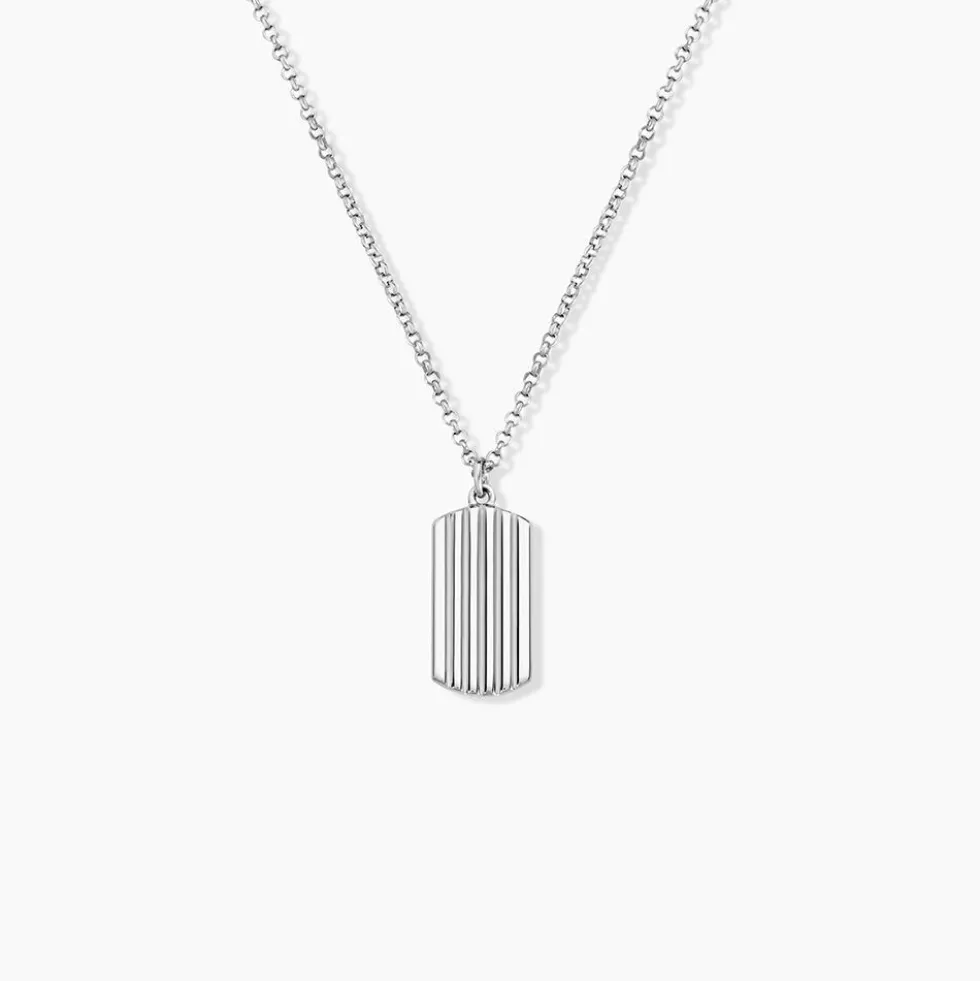 Collier Orace Argent Blanc