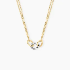 Collier Or Bicolore Quintilius