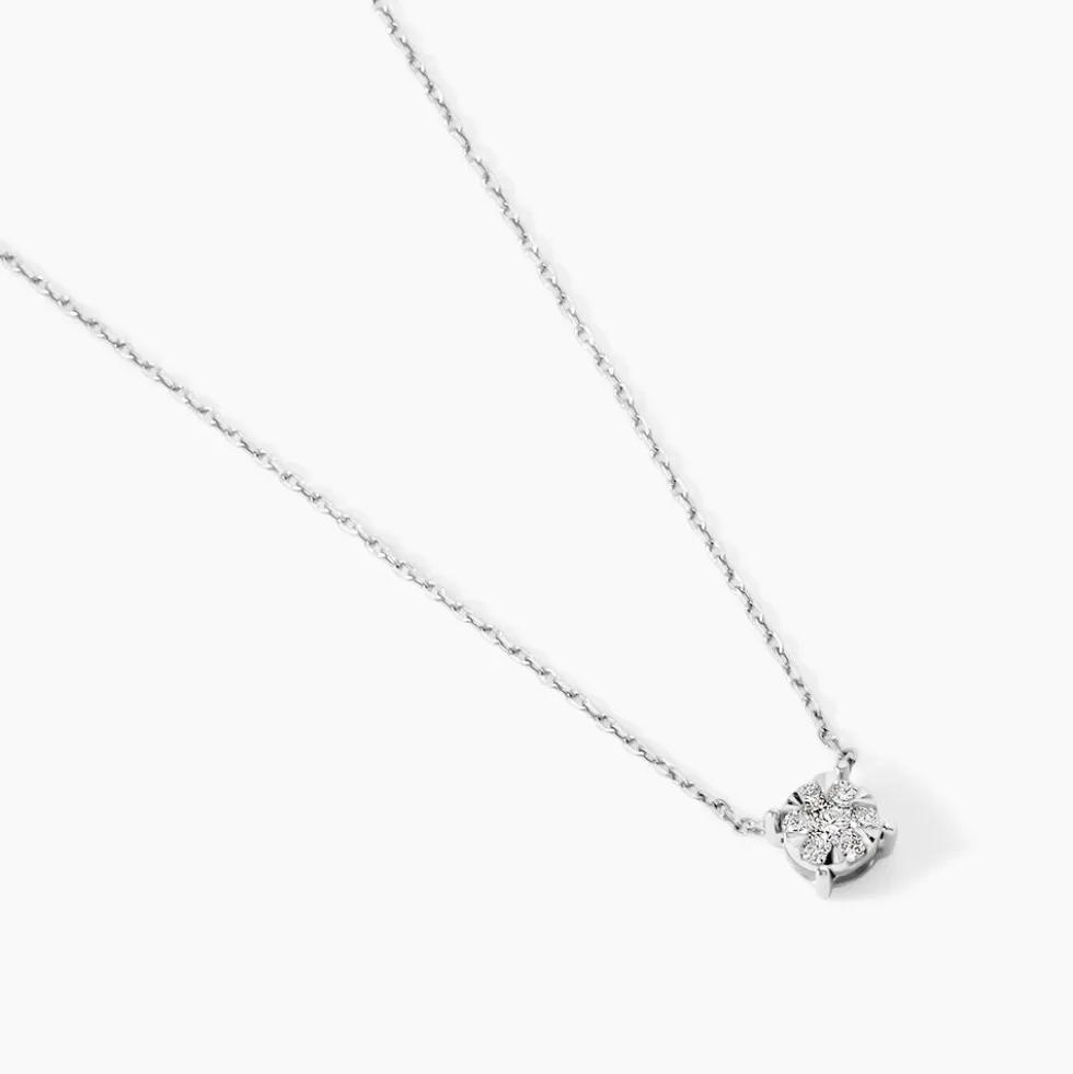 Collier Or Blanc Dream Diamants