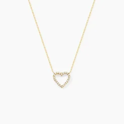 Collier Or Jaune Ansel Oxyde De Zirconium