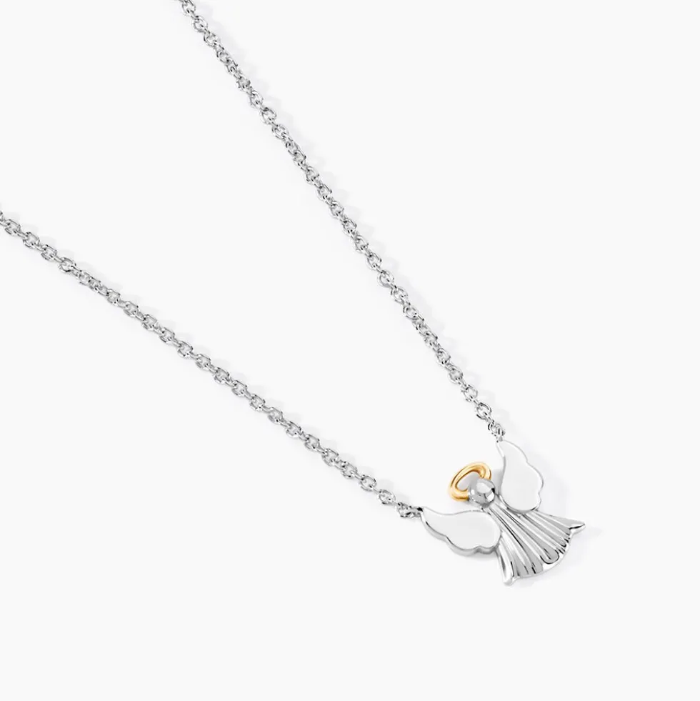 Collier Or Jaune Argent Blanc