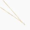 Collier Or Jaune Audrea Perle De Culture Oxydes De Zirconium