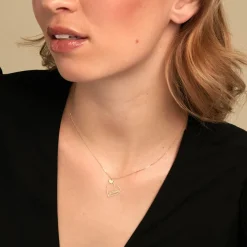 Collier Or Jaune Aulna