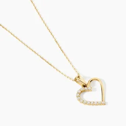 Collier Or Jaune Chantelle Oxydes De Zirconium