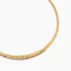 Collier Or Jaune Izel Maille Anglaise