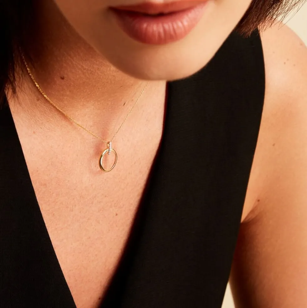 Collier Or Jaune Melissande Diamants