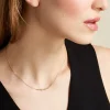 Collier Or Jaune Mercy Oxyde De Zirconium