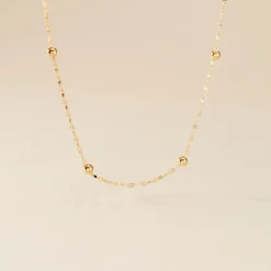 Collier Or Jaune Mettelde