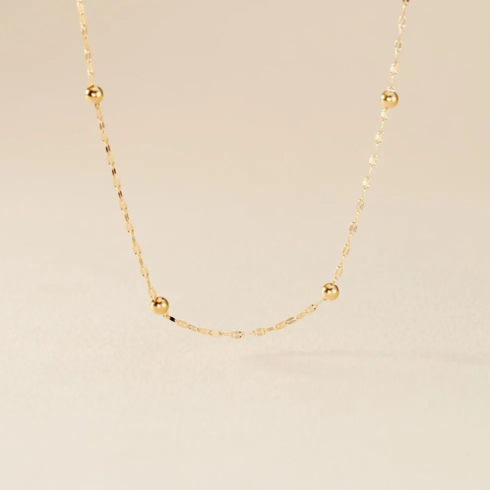 Collier Or Jaune Mettelde