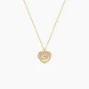 Collier Or Jaune Shantelle Oxyde De Zirconium