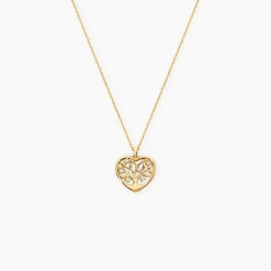 Collier Or Jaune Shantelle Oxyde De Zirconium