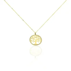 Collier Or Jaune Tussilage