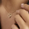 Collier Or Jaune Veridiane Oxyde