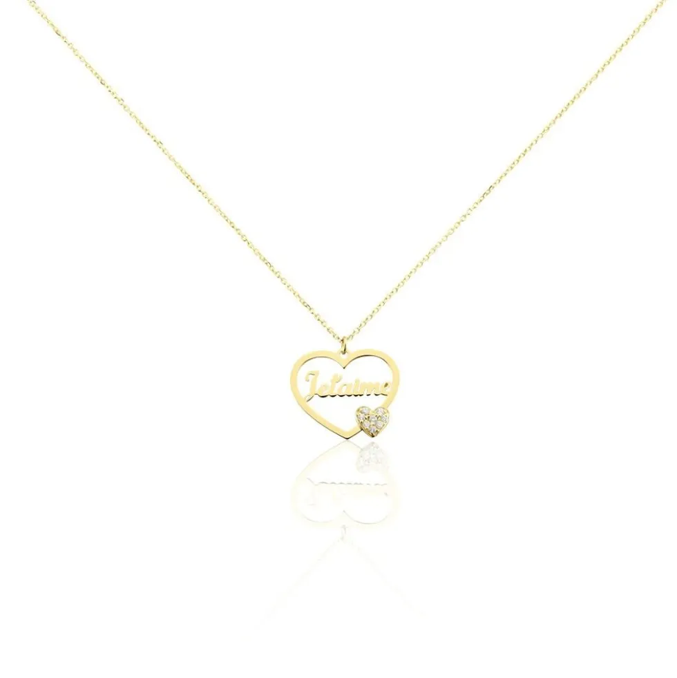 Collier Or Jaune Veridiane Oxyde