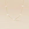 Collier Or Jaune Yolanda Perles De Culture