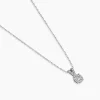 Collier Orphee Or Blanc Diamant