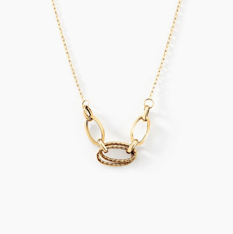Collier Parthenia Or Jaune
