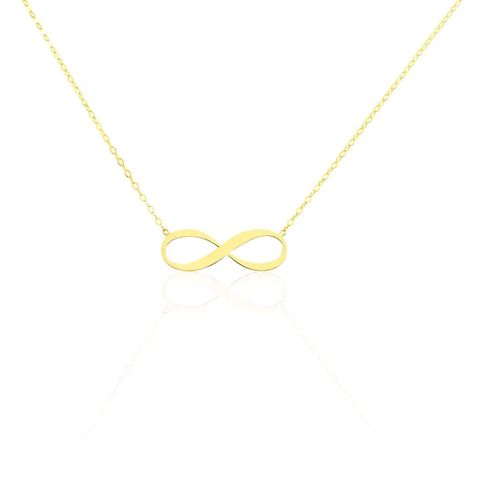 Collier Paula Infini Or Jaune