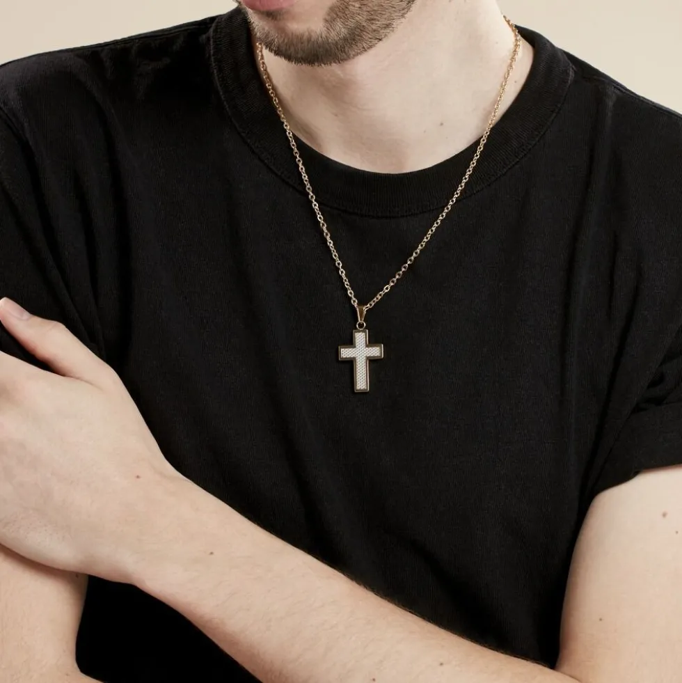Collier Phebus Him Acier Doré