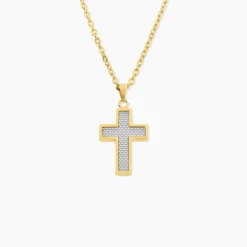 Collier Phebus Him Acier Doré