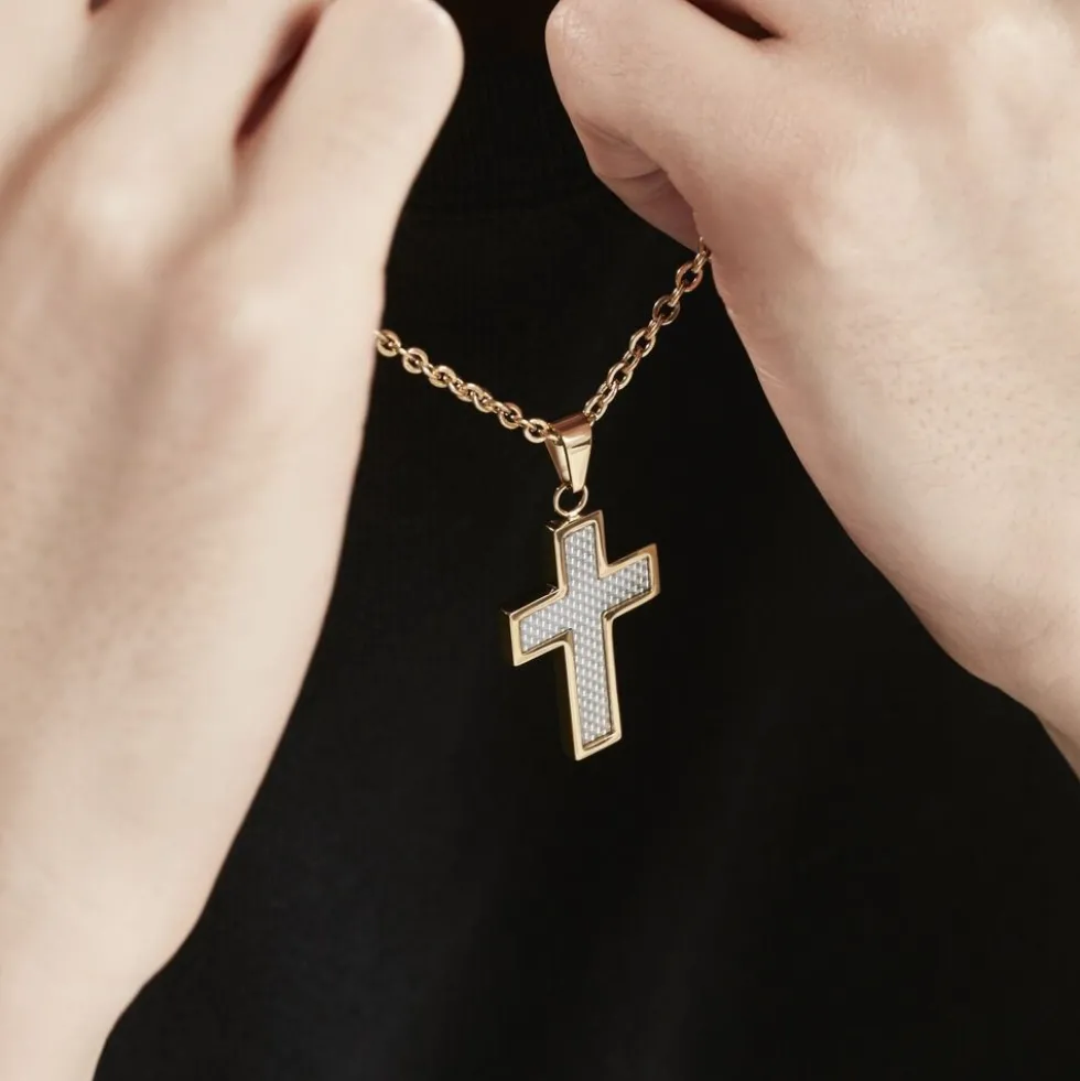 Collier Phebus Him Acier Doré