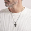 Collier Phebus Him Fippe Acier Blanc