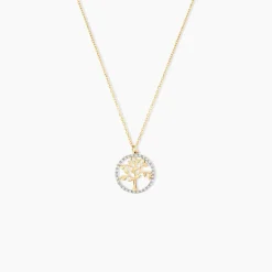 Collier Philokrates Or Jaune Diamant