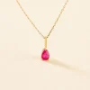 Collier Pluie D'Eclat Or Jaune Rubis