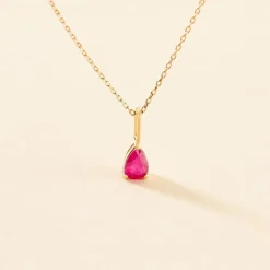 Collier Pluie D'Eclat Or Jaune Rubis