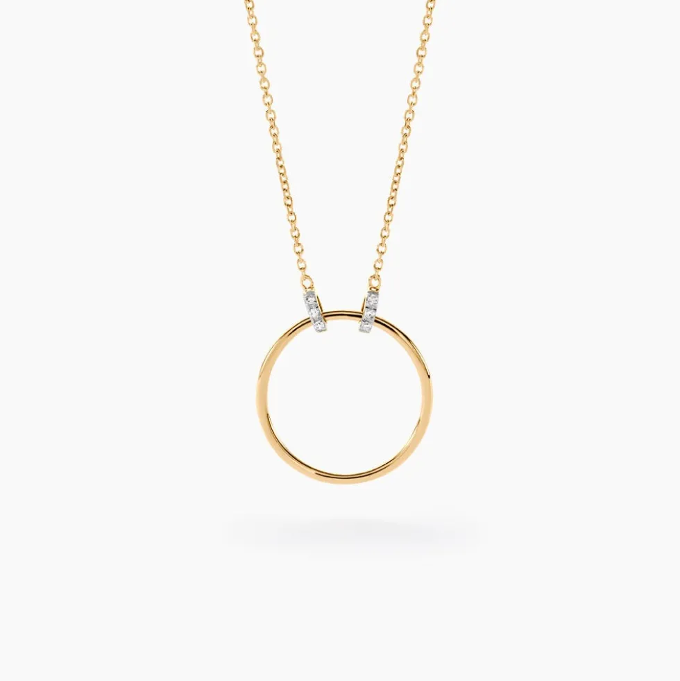 Collier Proserpine Or Jaune Diamant