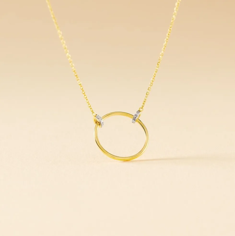 Collier Proserpine Or Jaune Diamant