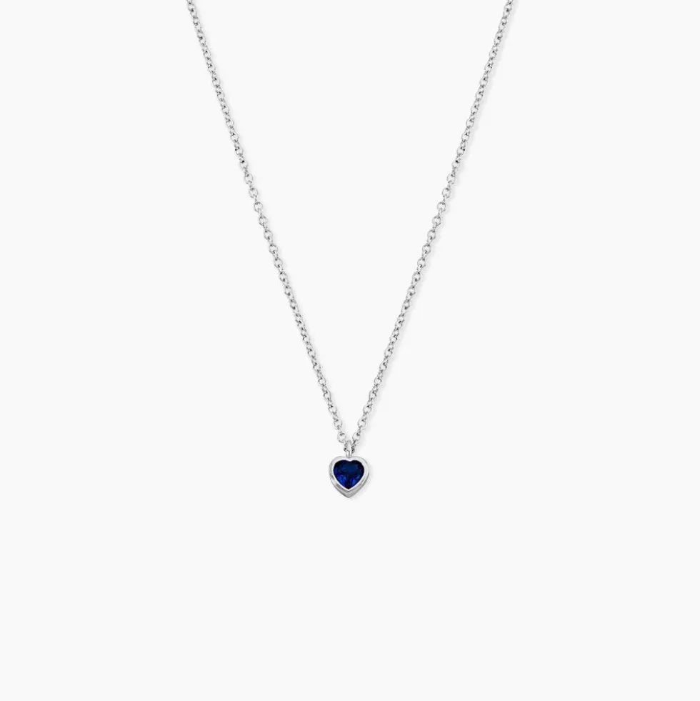 Collier Querida Argent Blanc Oxyde De Zirconium