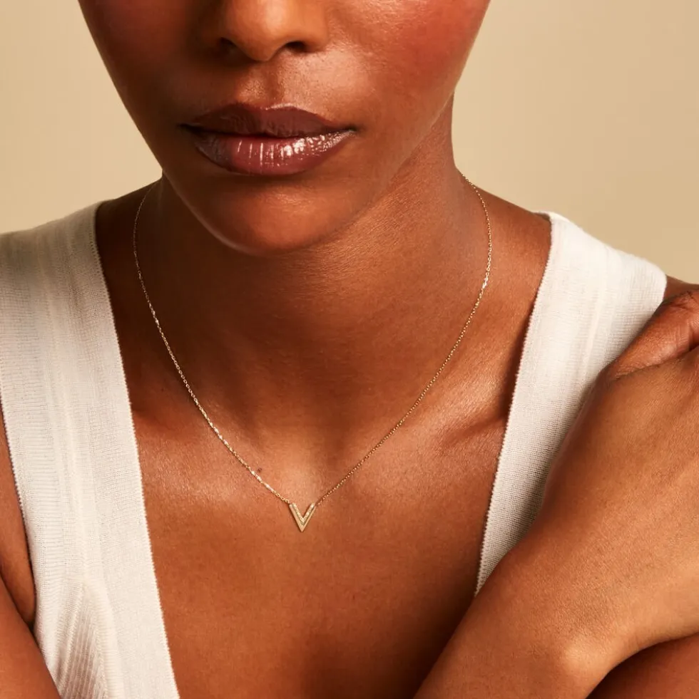 Collier Radmilo Or Jaune Diamant
