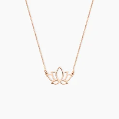 Collier Raia Argent Rose