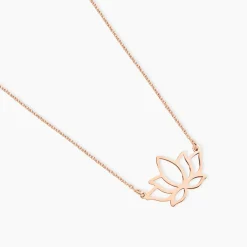 Collier Raia Argent Rose