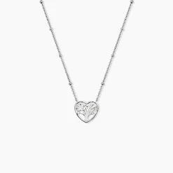 Collier Raimond Argent Blanc Oxyde De Zirconium