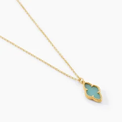 Collier Reflets Pop Or Jaune Nacre