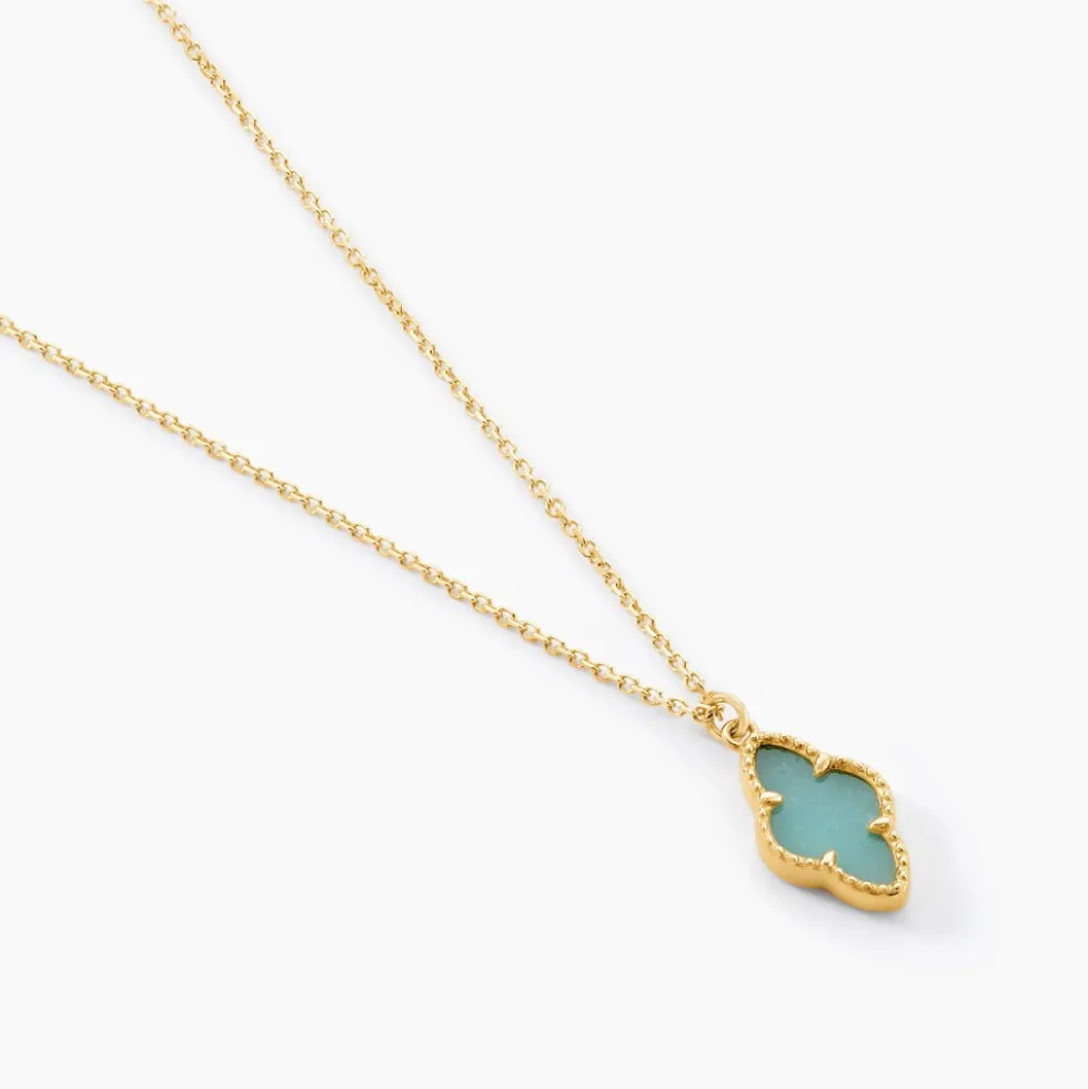 Collier Reflets Pop Or Jaune Nacre